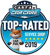 CARFAX Top Rated Shop 2019