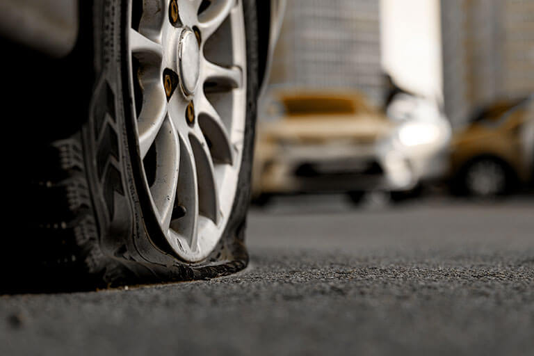 Flat Tire | Pace Tire Pros