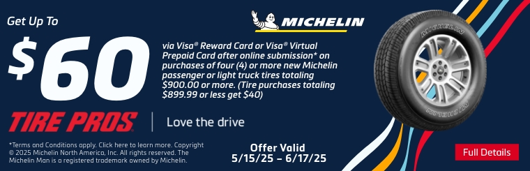 Michelin Offer | Pace Tire Pros
